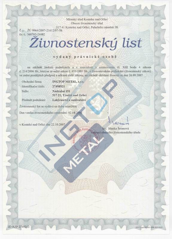 Lykýrnictví a natěračství